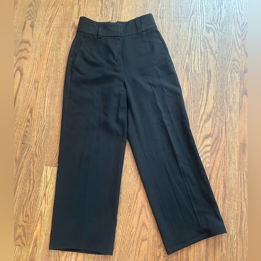 Babaton Black Wide Leg Pants